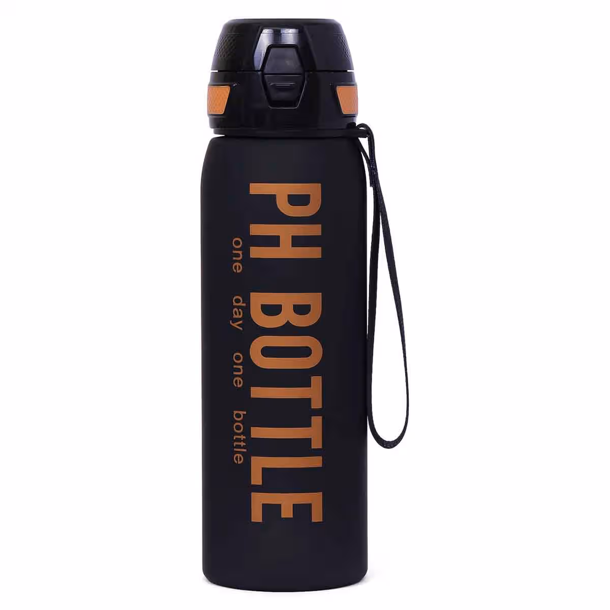 Eazy Kids 1L Black Water Bottle Unisex, 3-4 Years