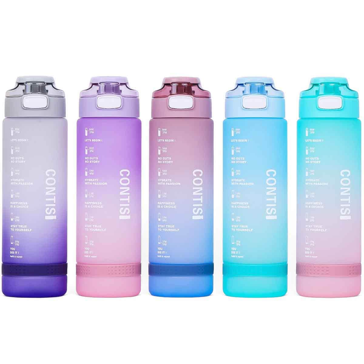 Eazy Kids 1L Grey Water Bottle Unisex, 3-4 Years