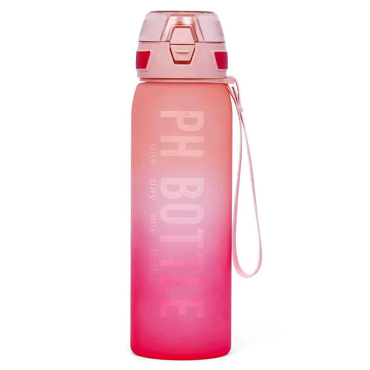 Eazy Kids 1L Pink Water Bottle Unisex, 3-4 Years