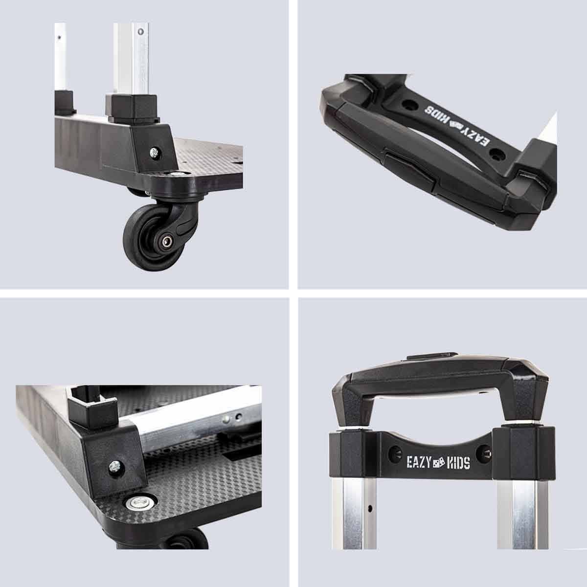 إيزي كيدز حقيبة مدرسية مقاس 20 إنش بتصميم فاست آند فيرلس مع عربة 4 عجلات وقسم للابتوب