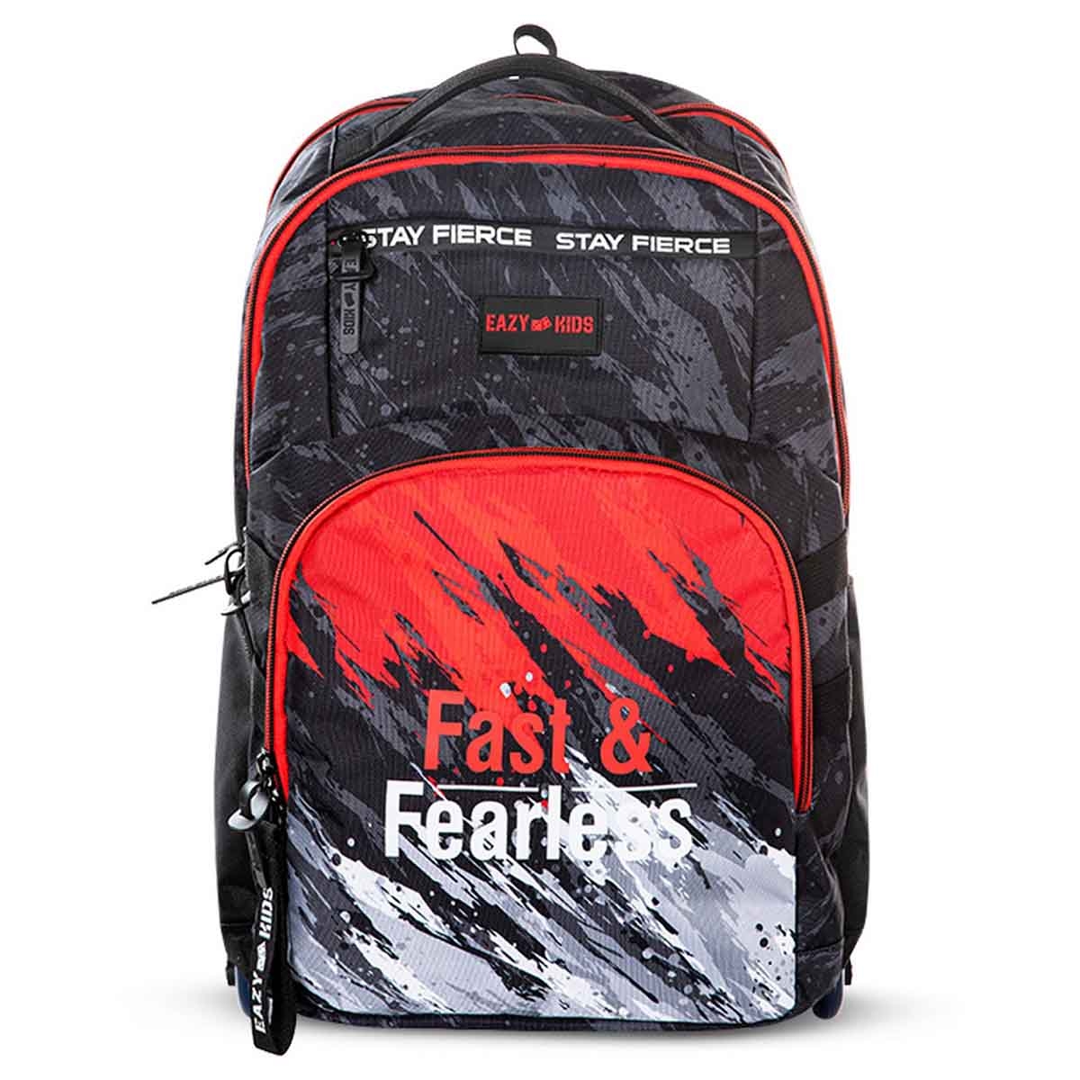 Eazy Kids 20" Fast & Fearless School Bag with Laptop Compartment