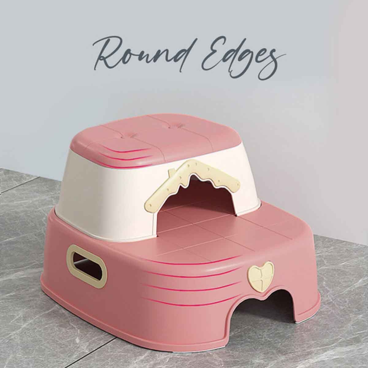 Eazy Kids 2-in-1 Pink Step Stool