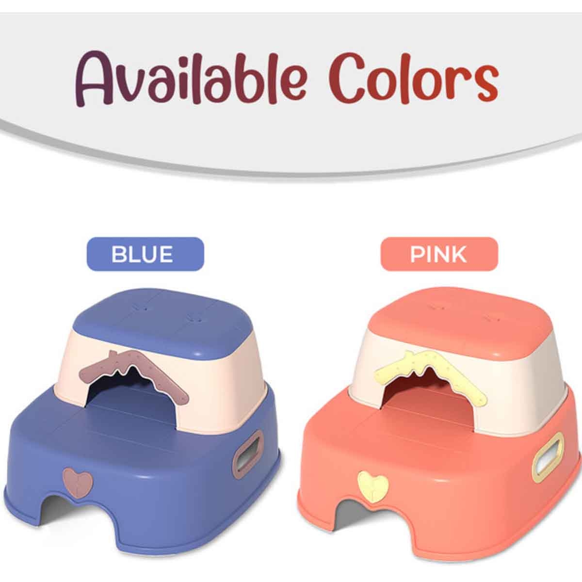 Eazy Kids 2-in-1 Pink Step Stool