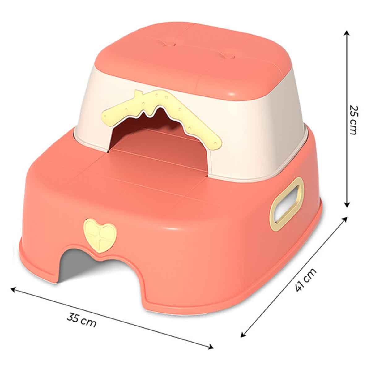 Eazy Kids 2-in-1 Pink Step Stool