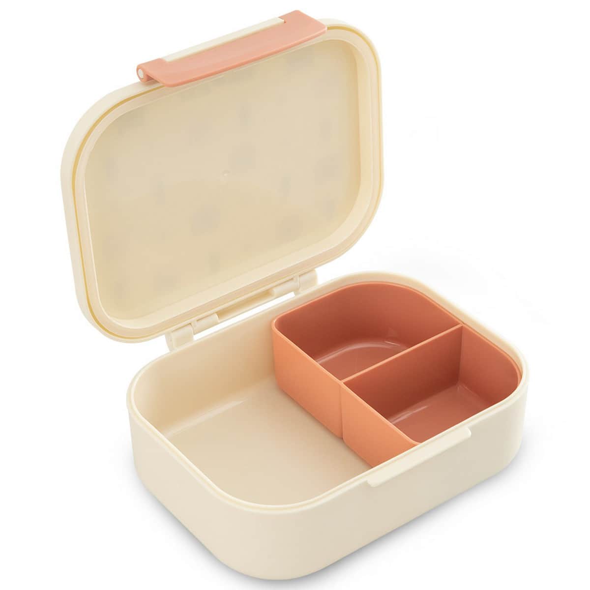 Eazy Kids 2-Piece 1200ml + 760ml Friend Ivory Bento Lunch Box Set
