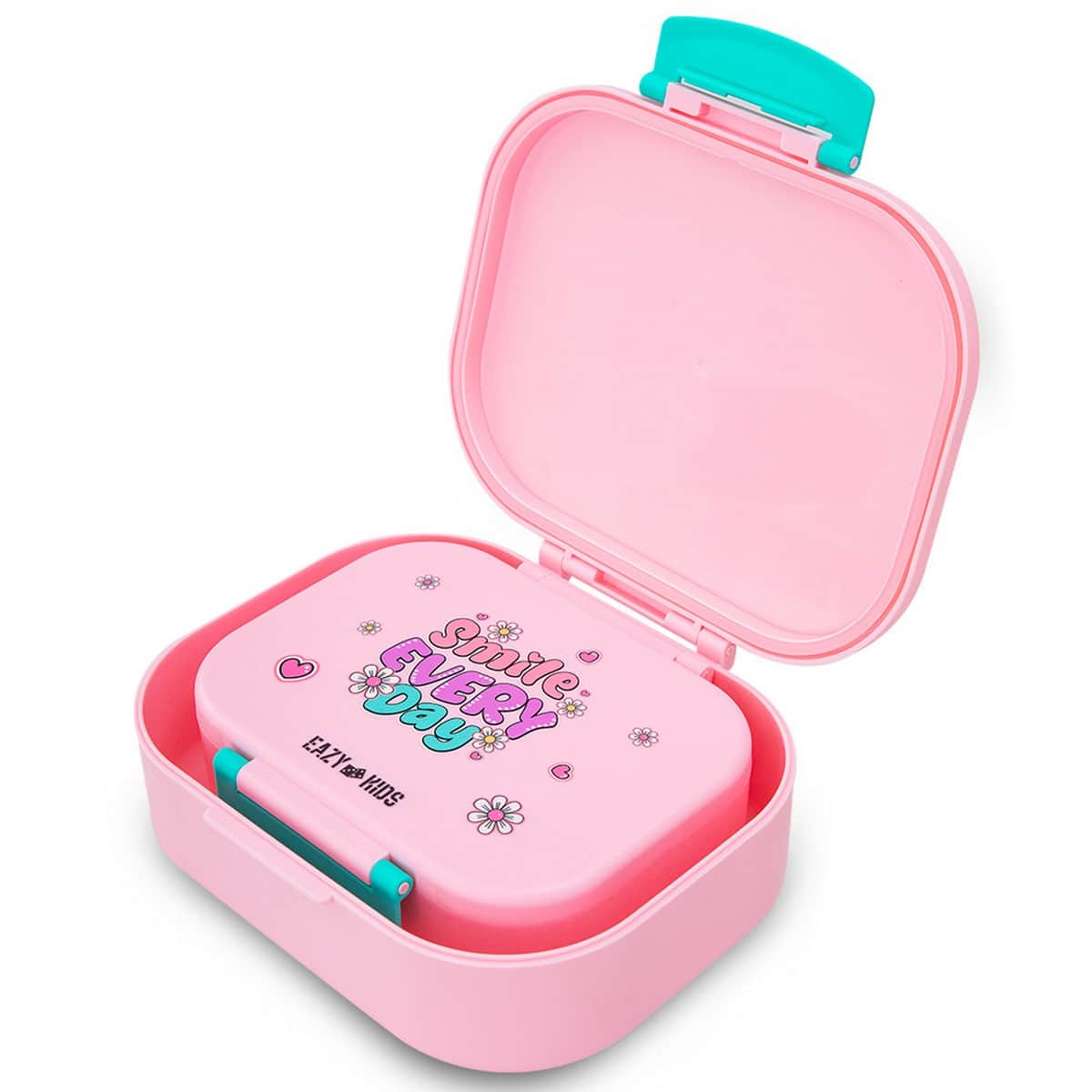 Eazy Kids 2-Piece 1200ml + 760ml Shine Pink Bento Lunch Box Set