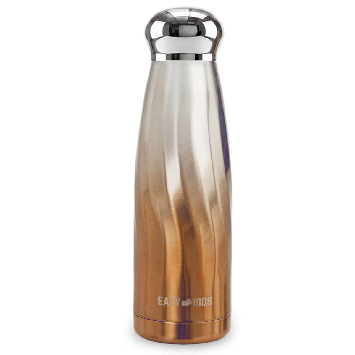 Eazy Kids 420ml Bronze Double Walled Stainless Steel Water Bottle