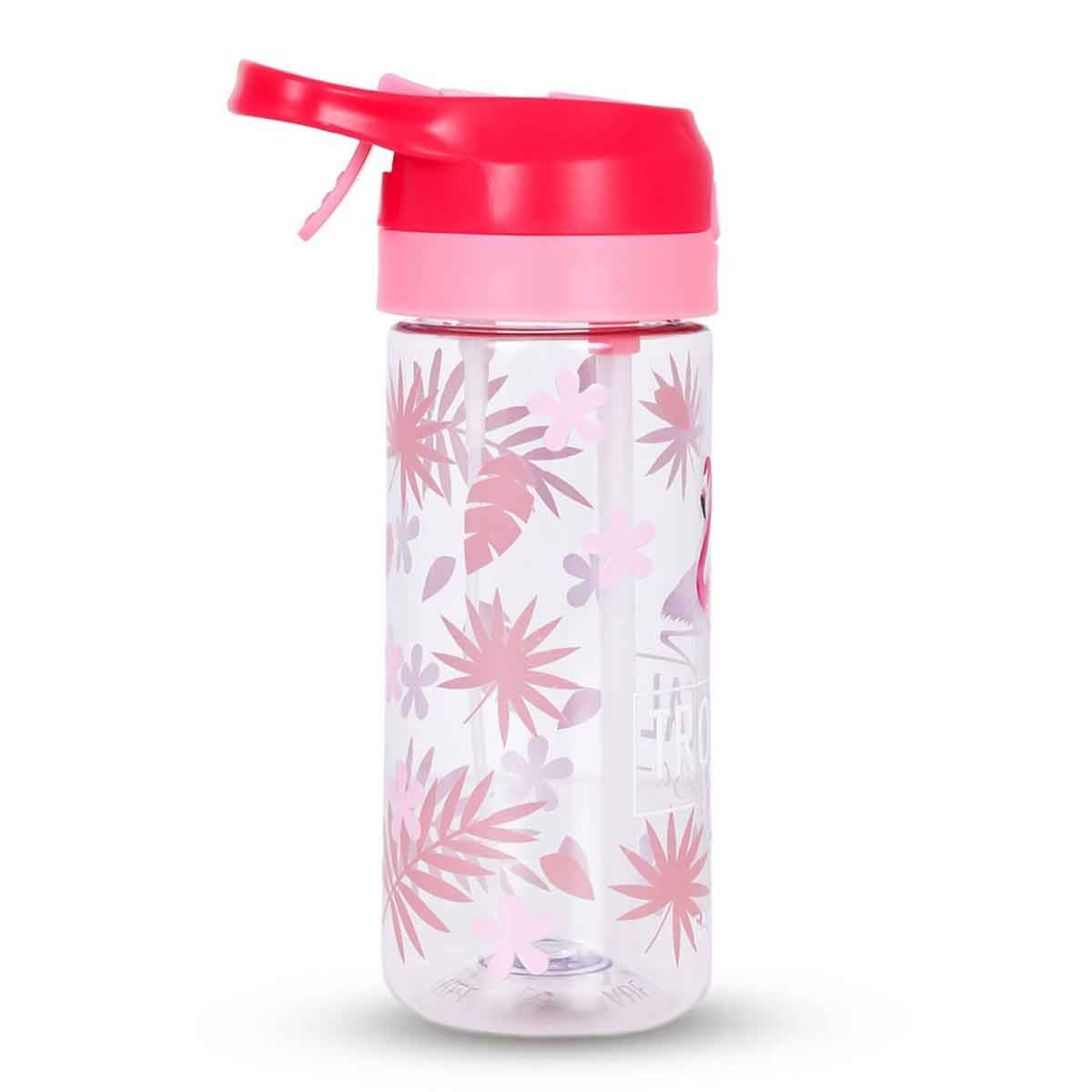 Eazy Kids 420ml Double Wall Insulated Steel Tropical Water Bottle with Spray Unisex, 3-4 Years