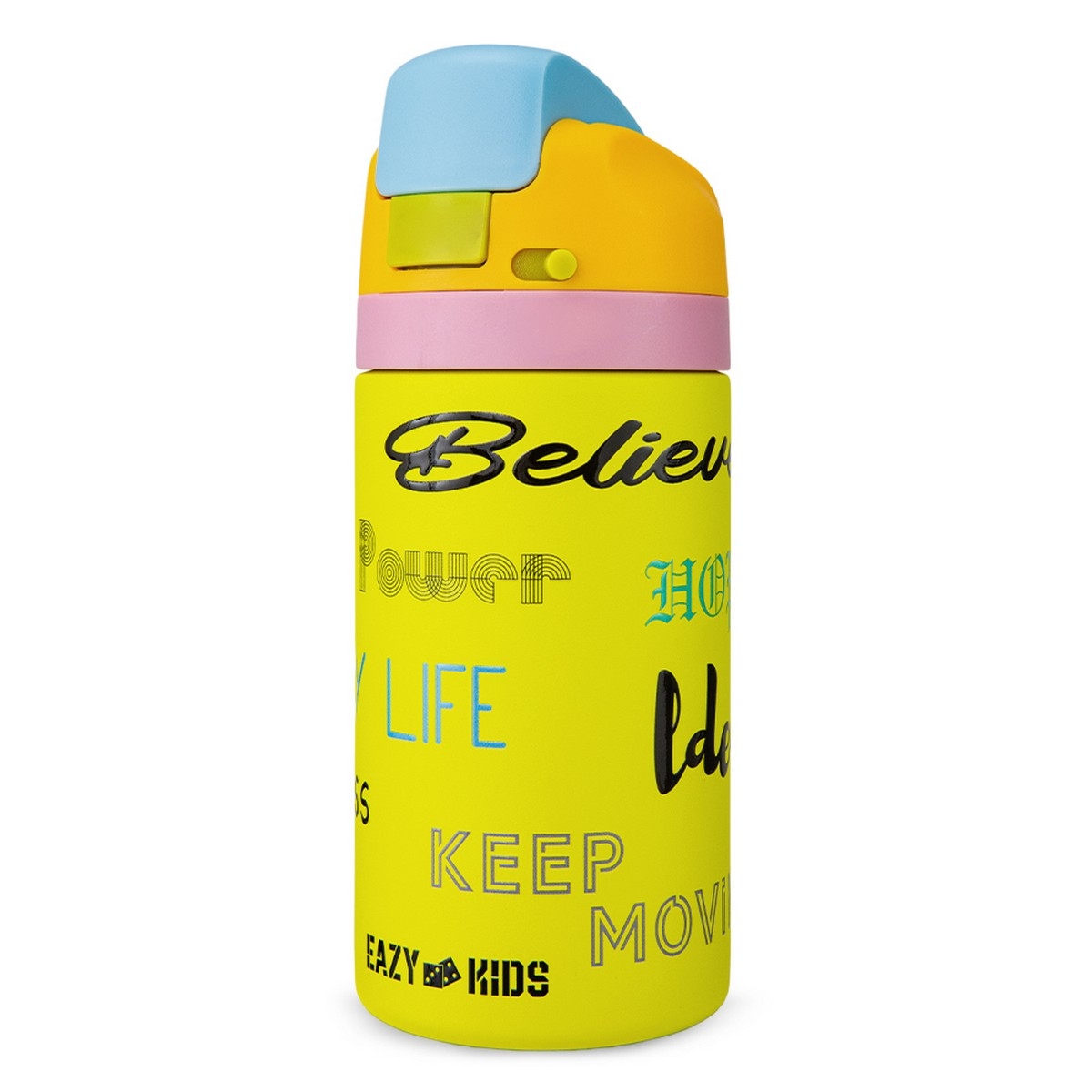 Eazy Kids 445ml Bling Stainless Steel Water Bottle