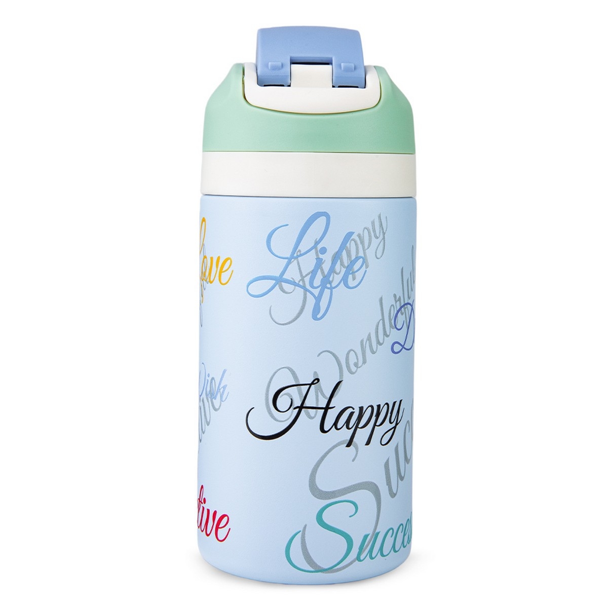 Eazy Kids 445ml Success Bling Stainless Steel Water Bottle