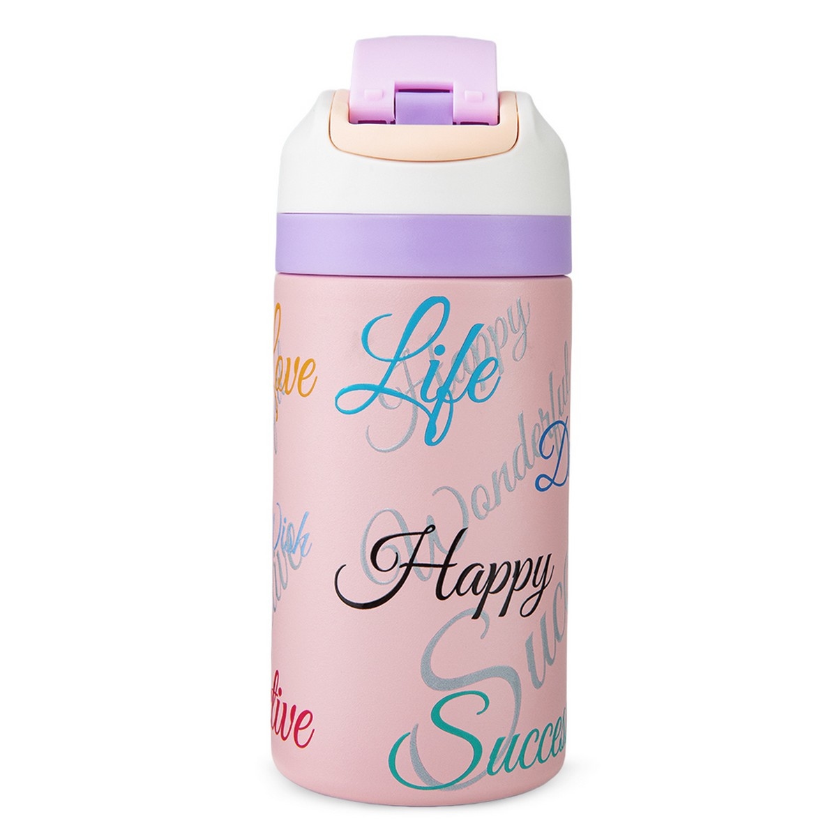 Eazy Kids 445ml Success Bling Stainless Steel Water Bottle