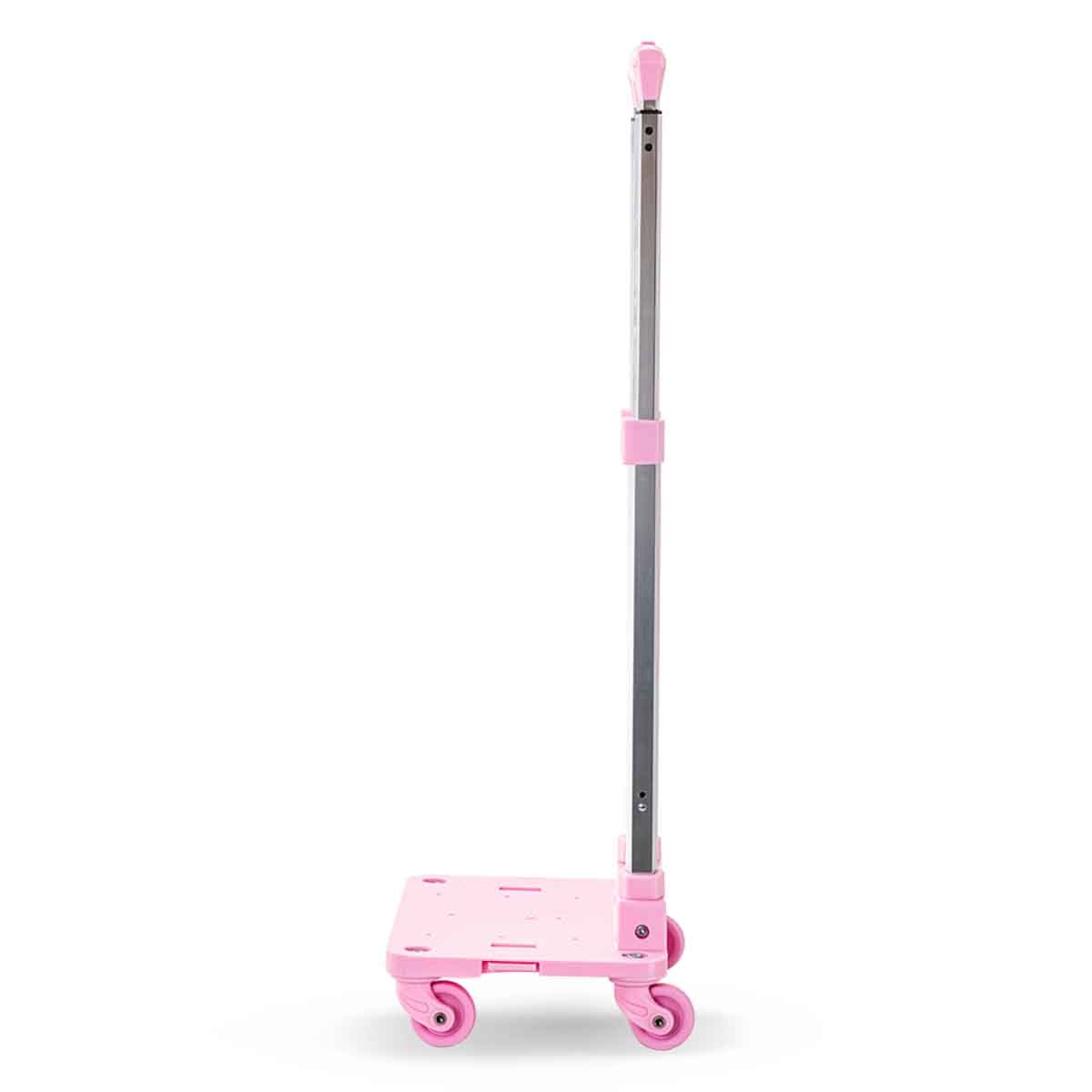 Eazy Kids Pink 4-Wheel School Bag Trolley