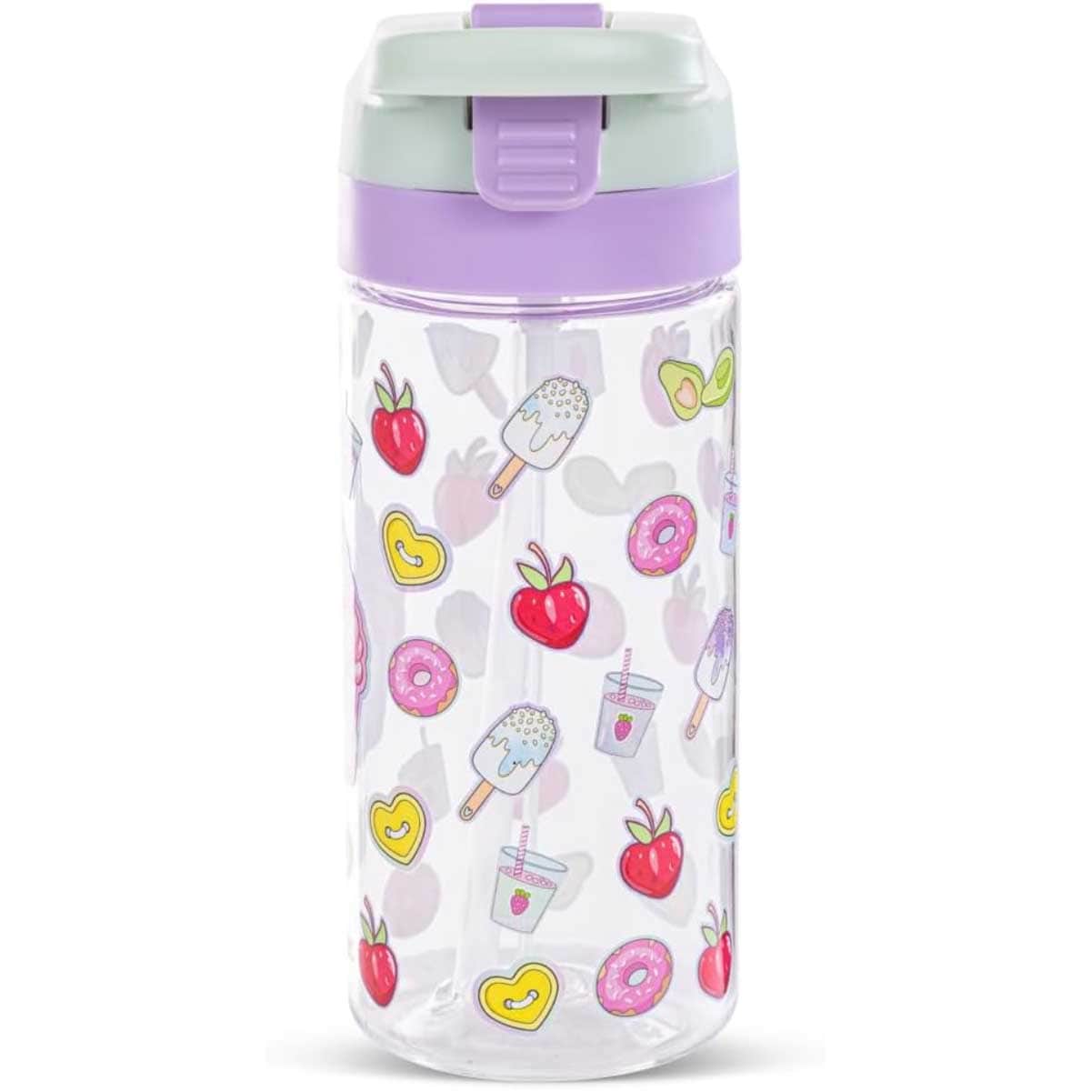Eazy Kids 500ml Muffin Tritan Water Bottle with Spray