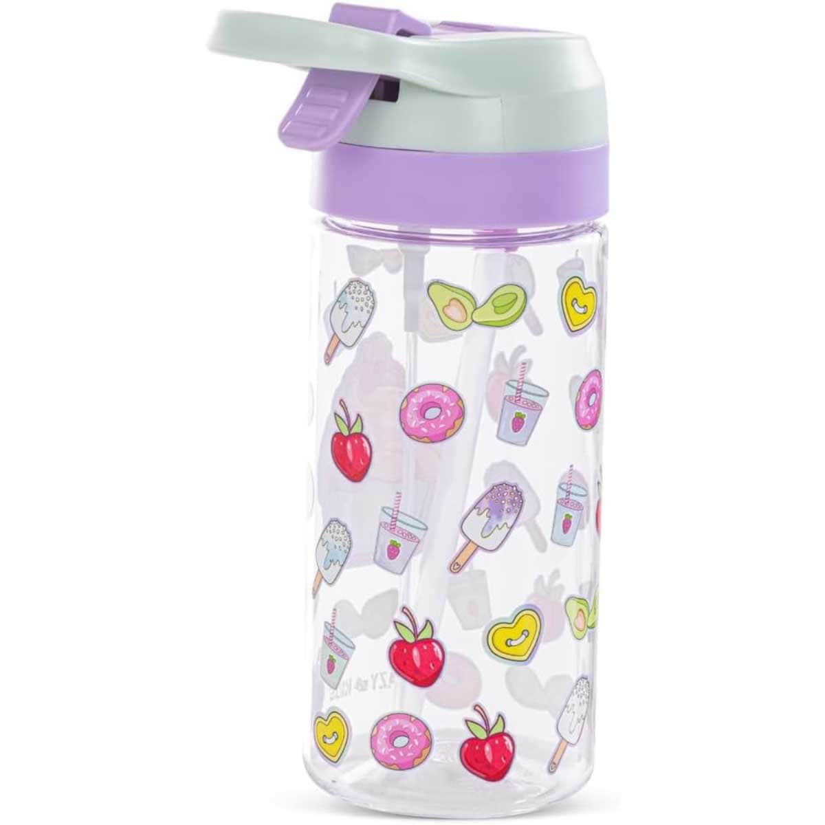 Eazy Kids 500ml Muffin Tritan Water Bottle with Spray