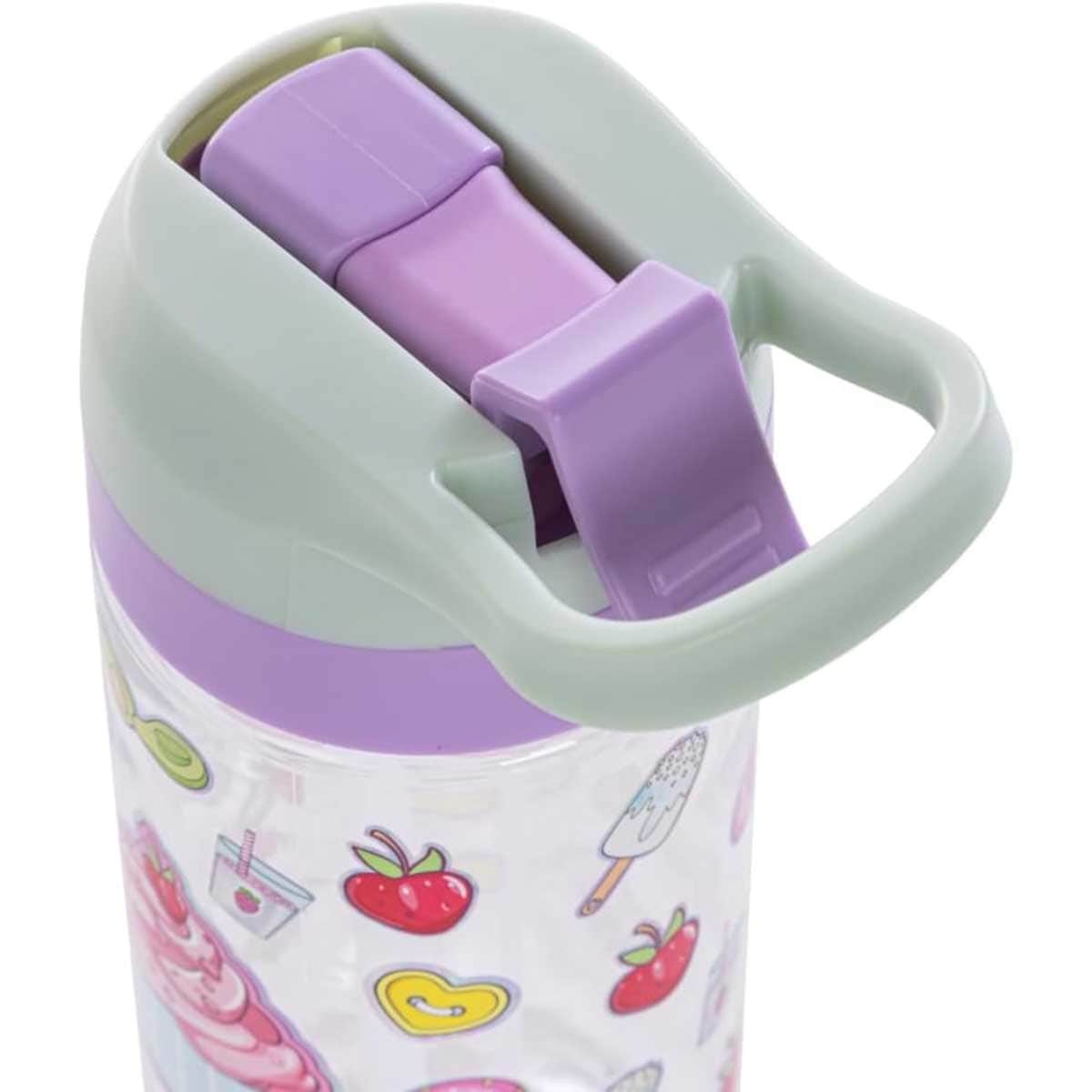 Eazy Kids 500ml Muffin Tritan Water Bottle with Spray