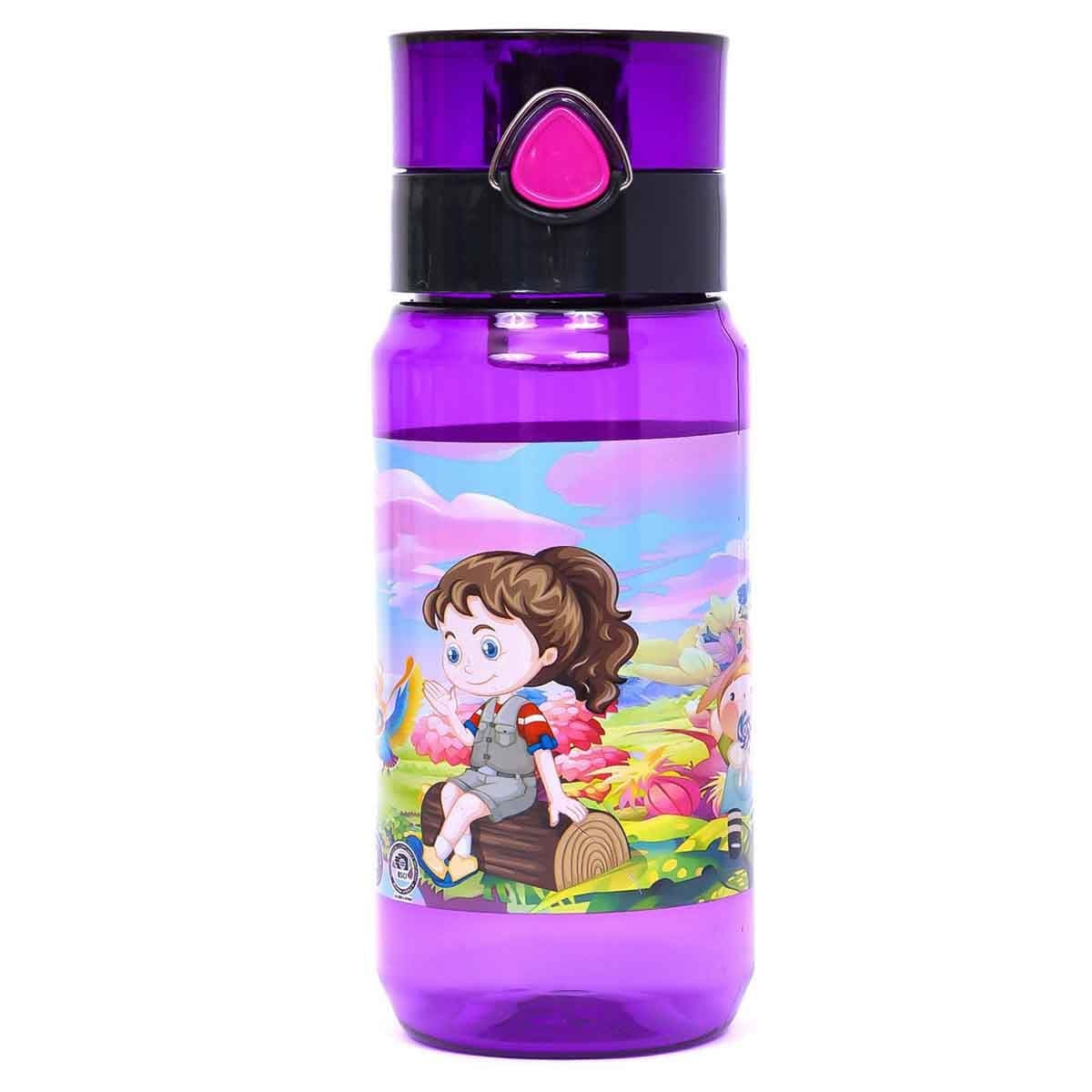 Eazy Kids 500ml Purple Water Bottle Unisex, 3-4 Years