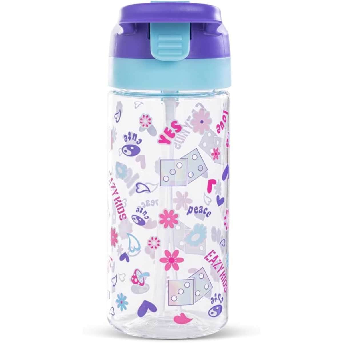 Eazy Kids 500ml Tritan Water Bottle with Spray