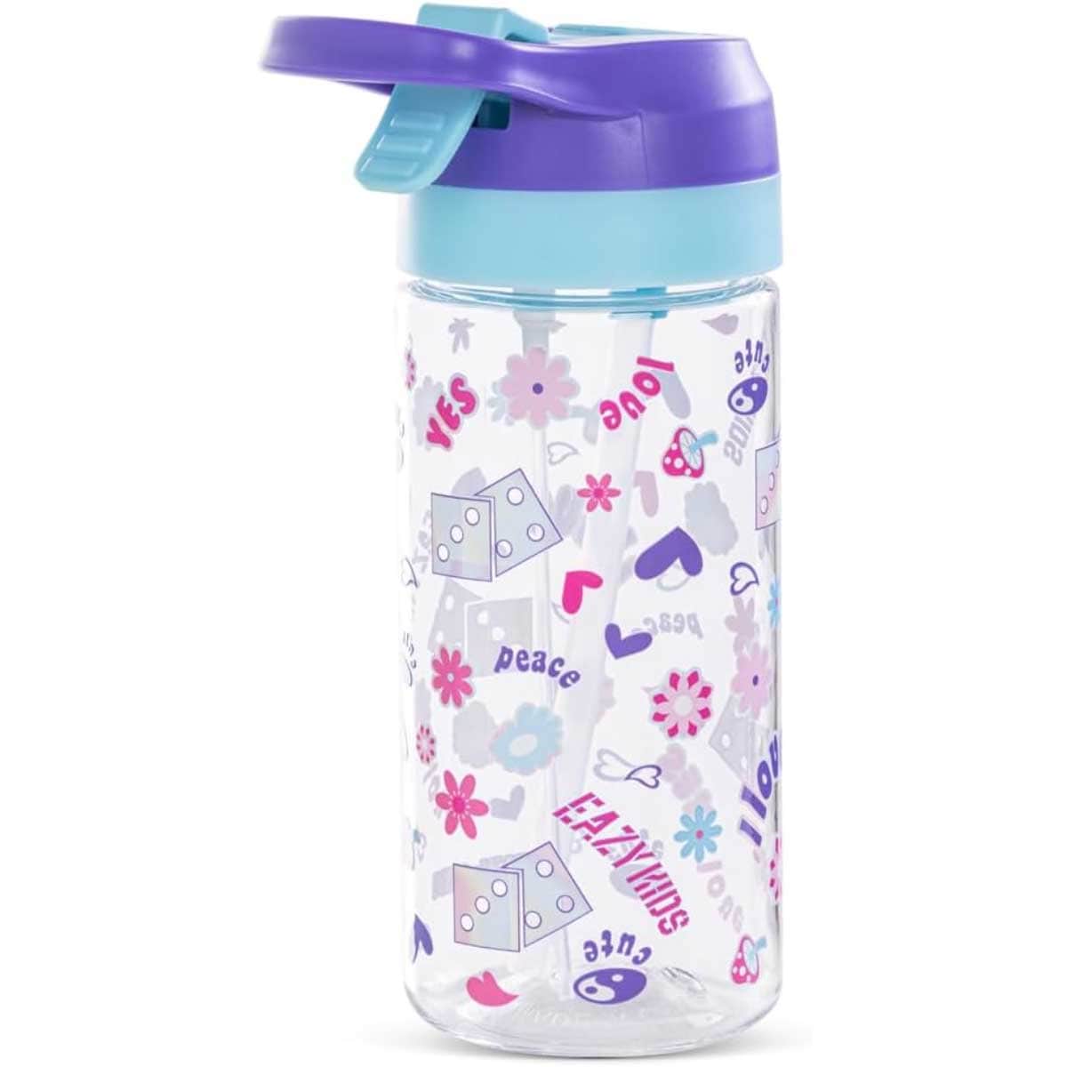 Eazy Kids 500ml Tritan Water Bottle with Spray