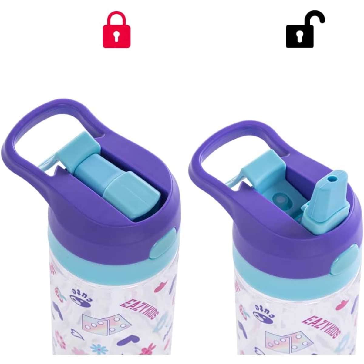 Eazy Kids 500ml Tritan Water Bottle with Spray