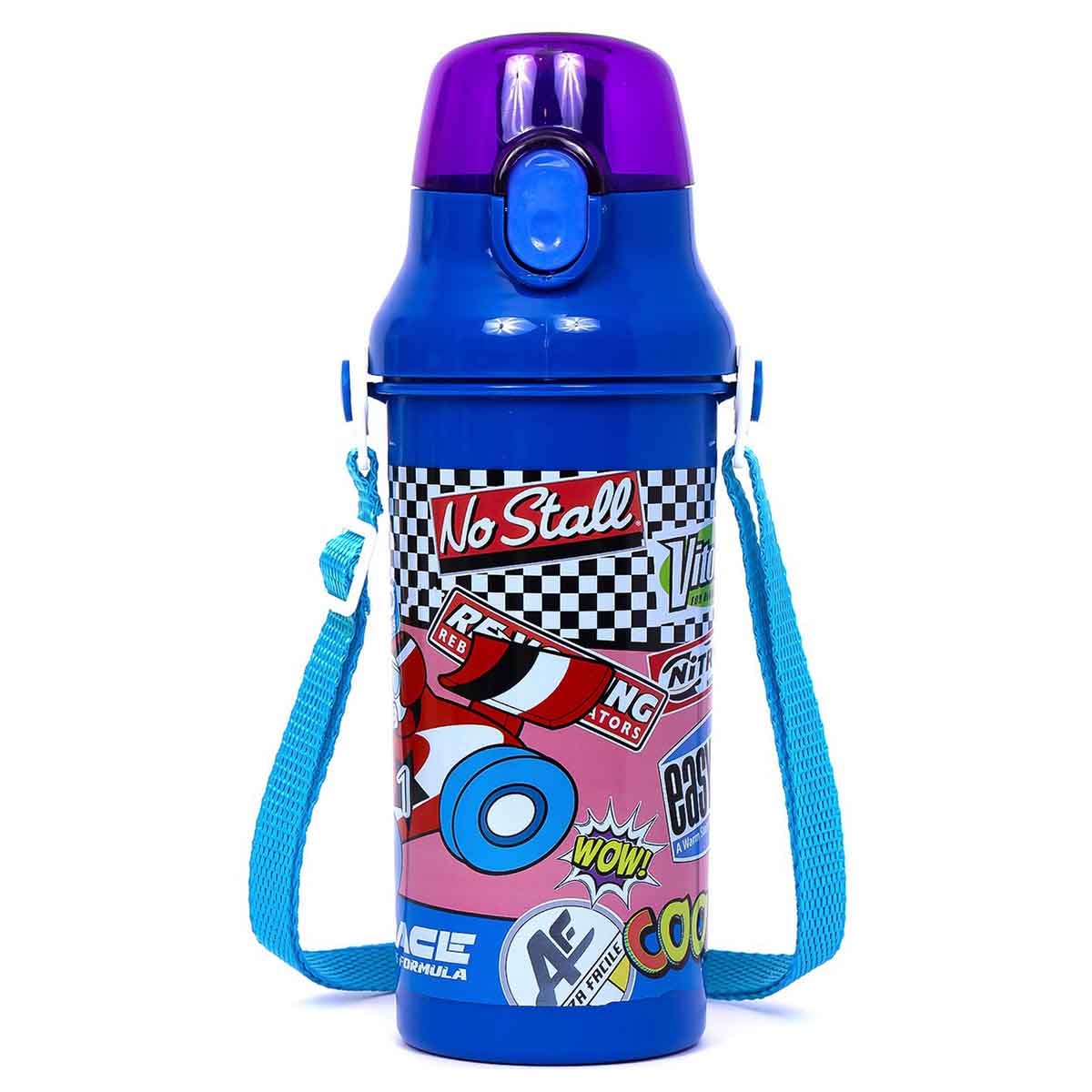 إيزي كيدز زجاجة ماء 600 مل أزرق للجنسين، 3-4 سنوات