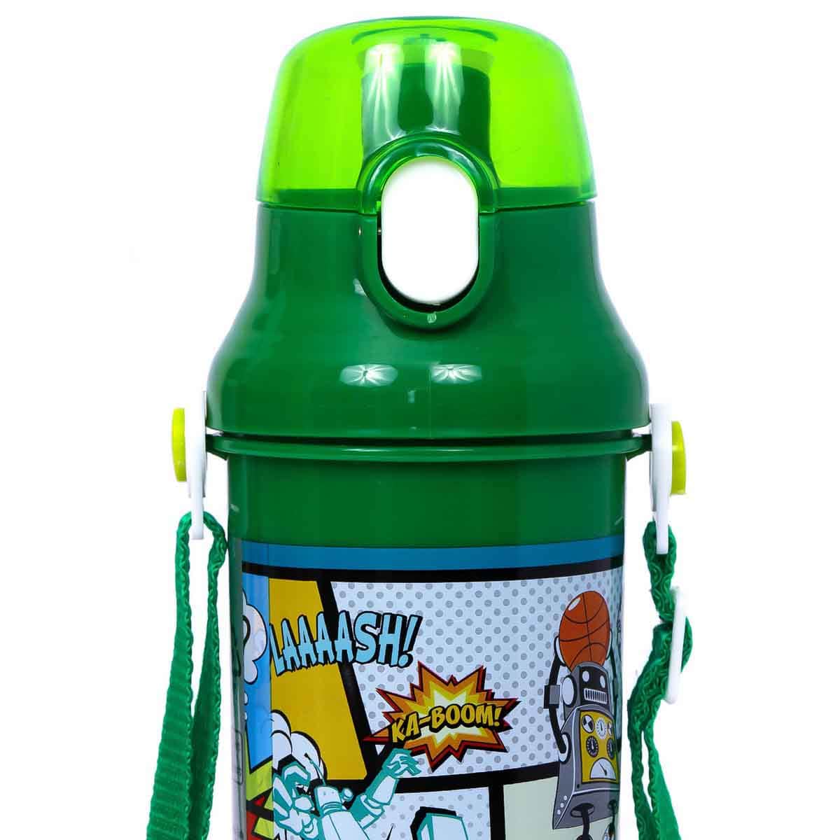 Eazy Kids 600ml Green Water Bottle Unisex, 3-4 Years