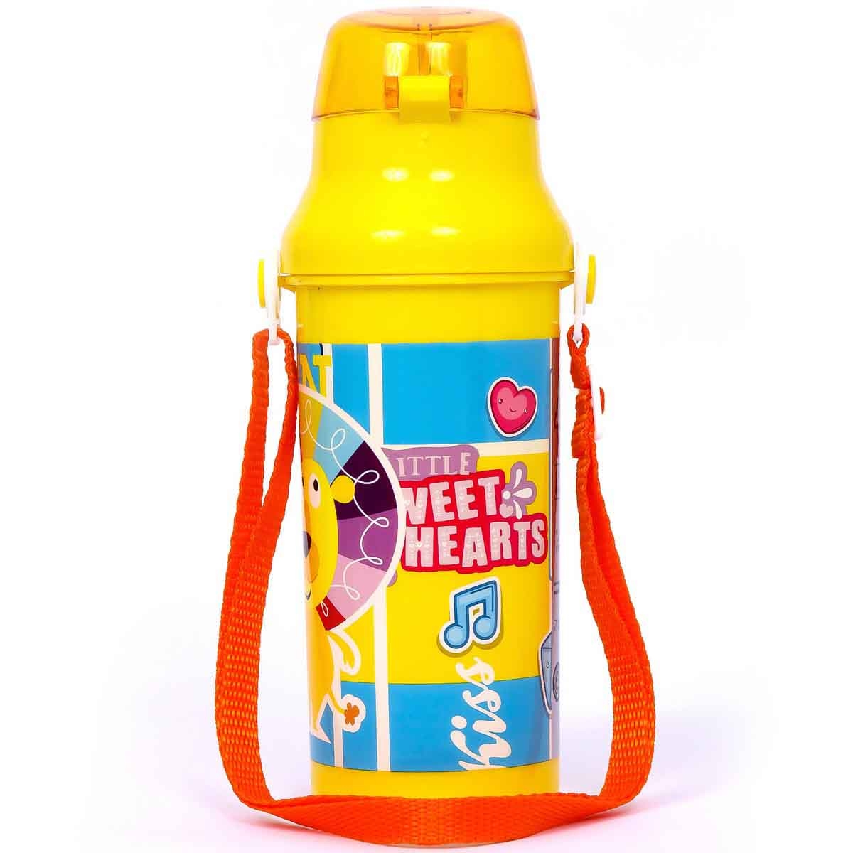 إيزي كيدز زجاجة ماء 600 مل أصفر للجنسين، 3-4 سنوات