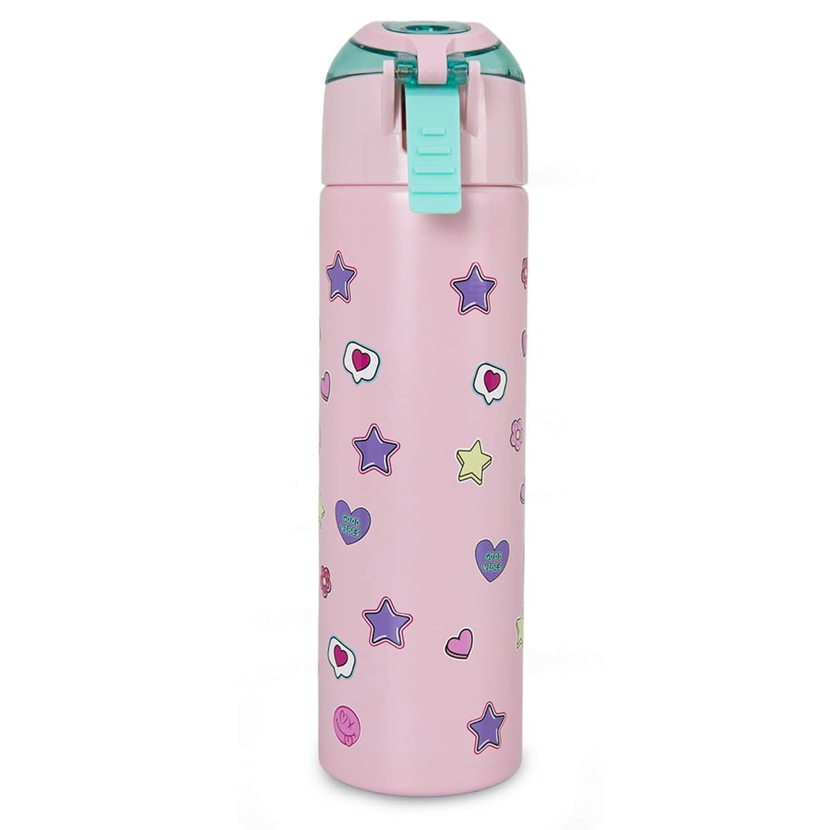 Eazy Kids 640ml Always Believe Insulated Stainless Steel Water Bottle with Spray