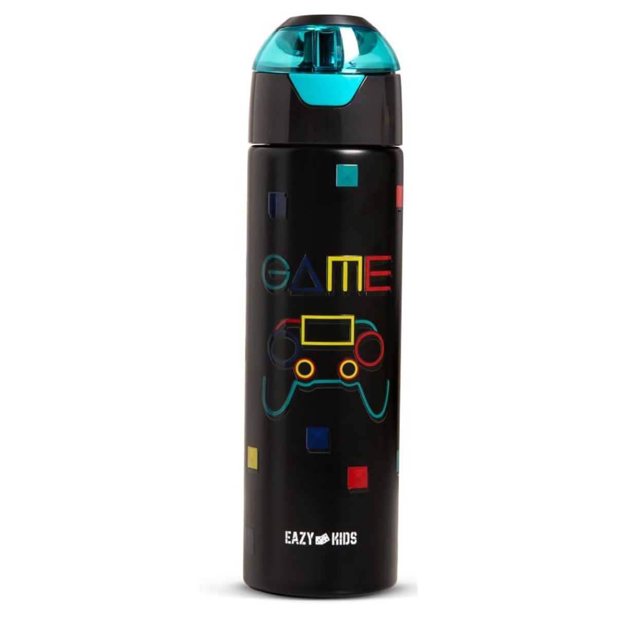 Eazy Kids 640 ml Gamer Insulated Stainless Steel Water Bottle with Spray