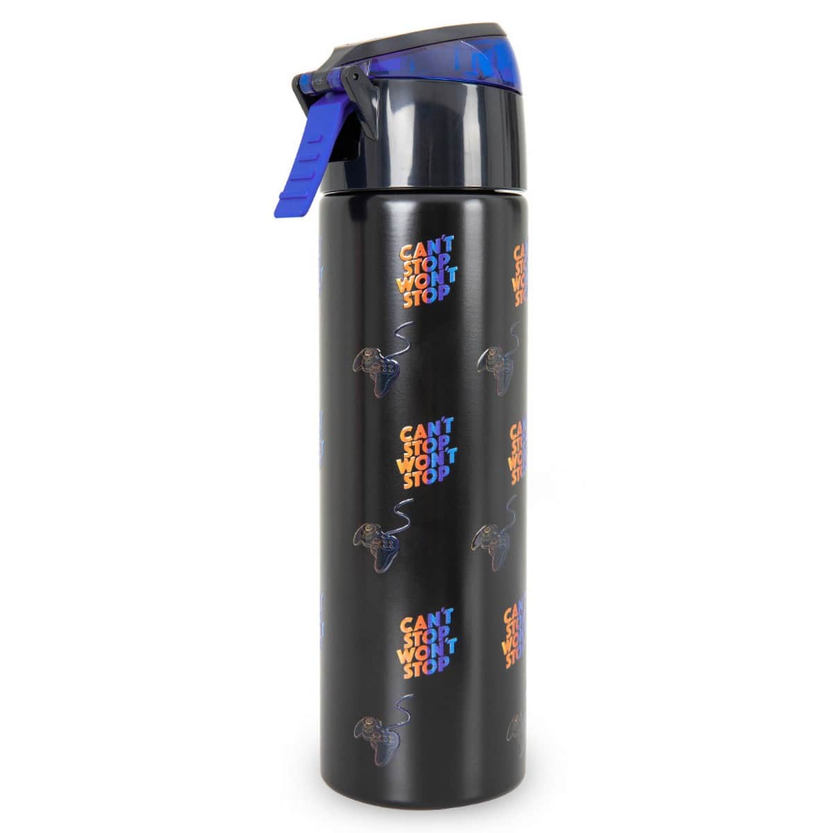 Eazy Kids 640ml Gamer Insulated Stainless Steel Water Bottle with Spray