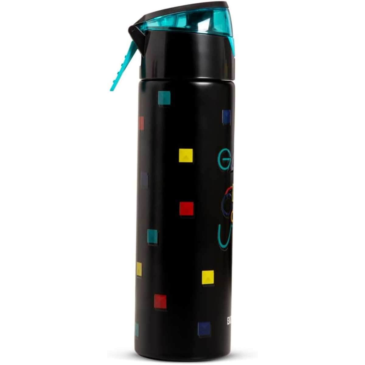 Eazy Kids 640 ml Gamer Insulated Stainless Steel Water Bottle with Spray