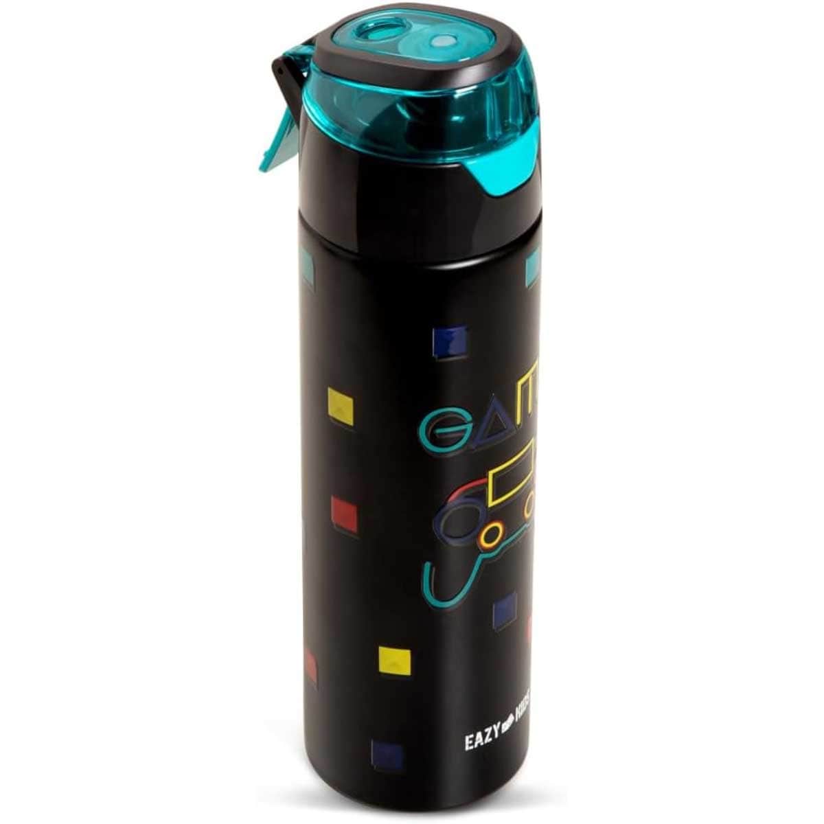 Eazy Kids 640 ml Gamer Insulated Stainless Steel Water Bottle with Spray