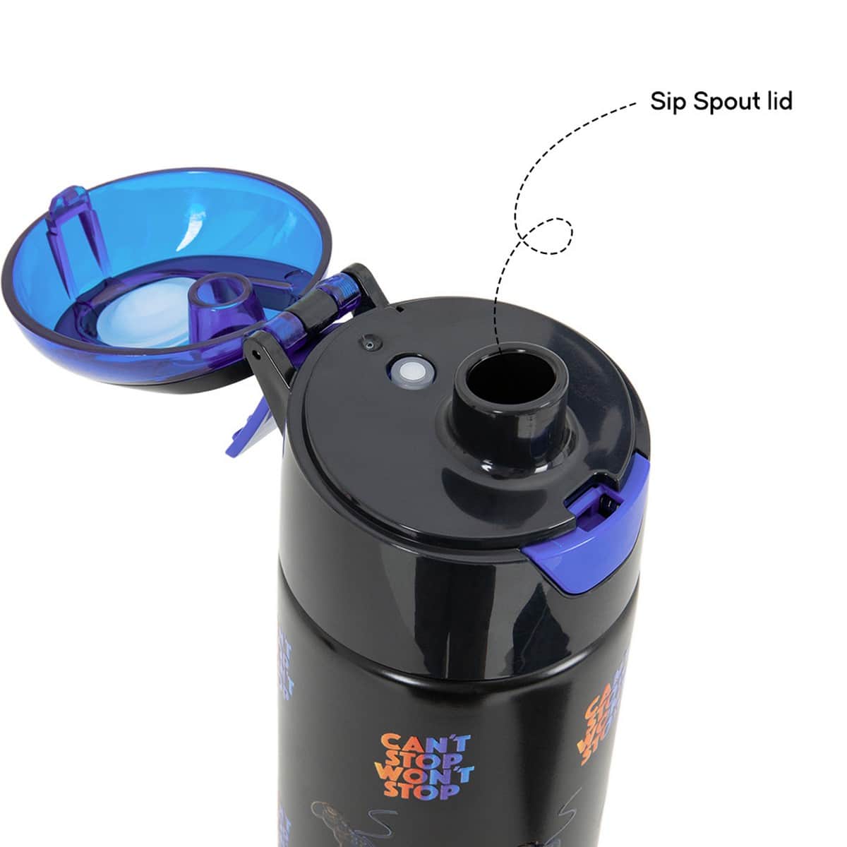 Eazy Kids 640ml Gamer Insulated Stainless Steel Water Bottle with Spray
