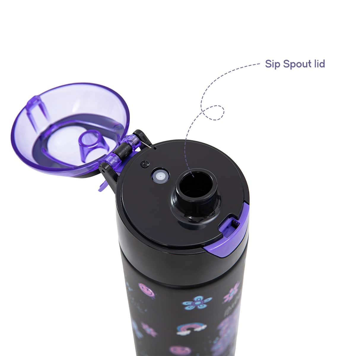 Eazy Kids 640ml Teddy Insulated Stainless Steel Water Bottle with Spray