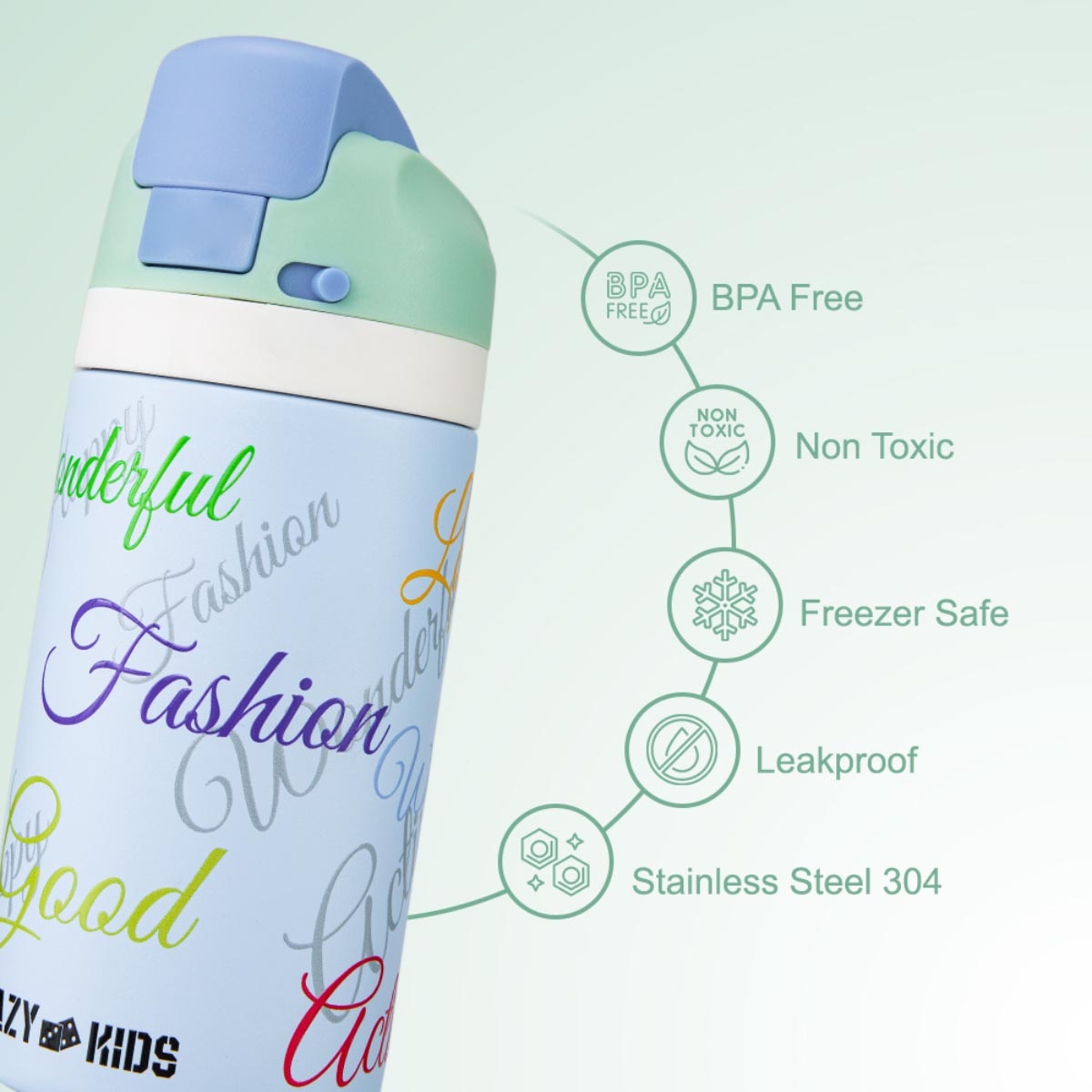 Eazy Kids 710ml Premium Lunch Box with 445ml Water Bottle