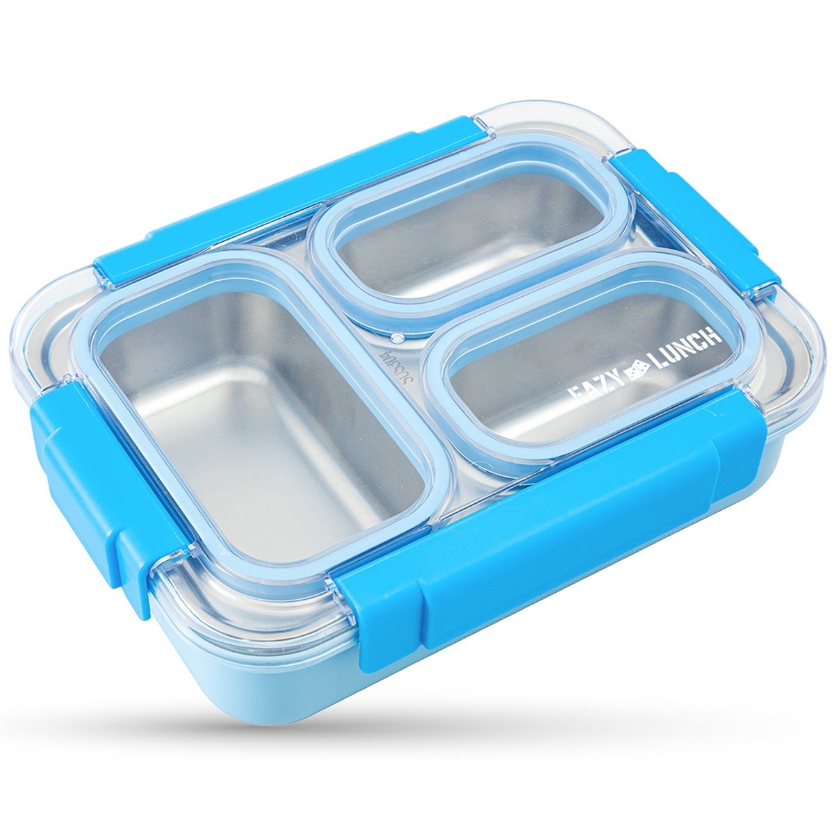 Eazy Kids 710ml Stainless Steel Bento Lunch Box