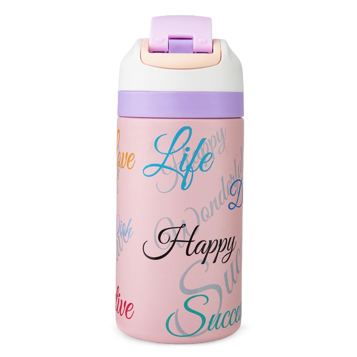 Eazy Kids 710ml Pink Premium Lunch Box with 445ml Water Bottle