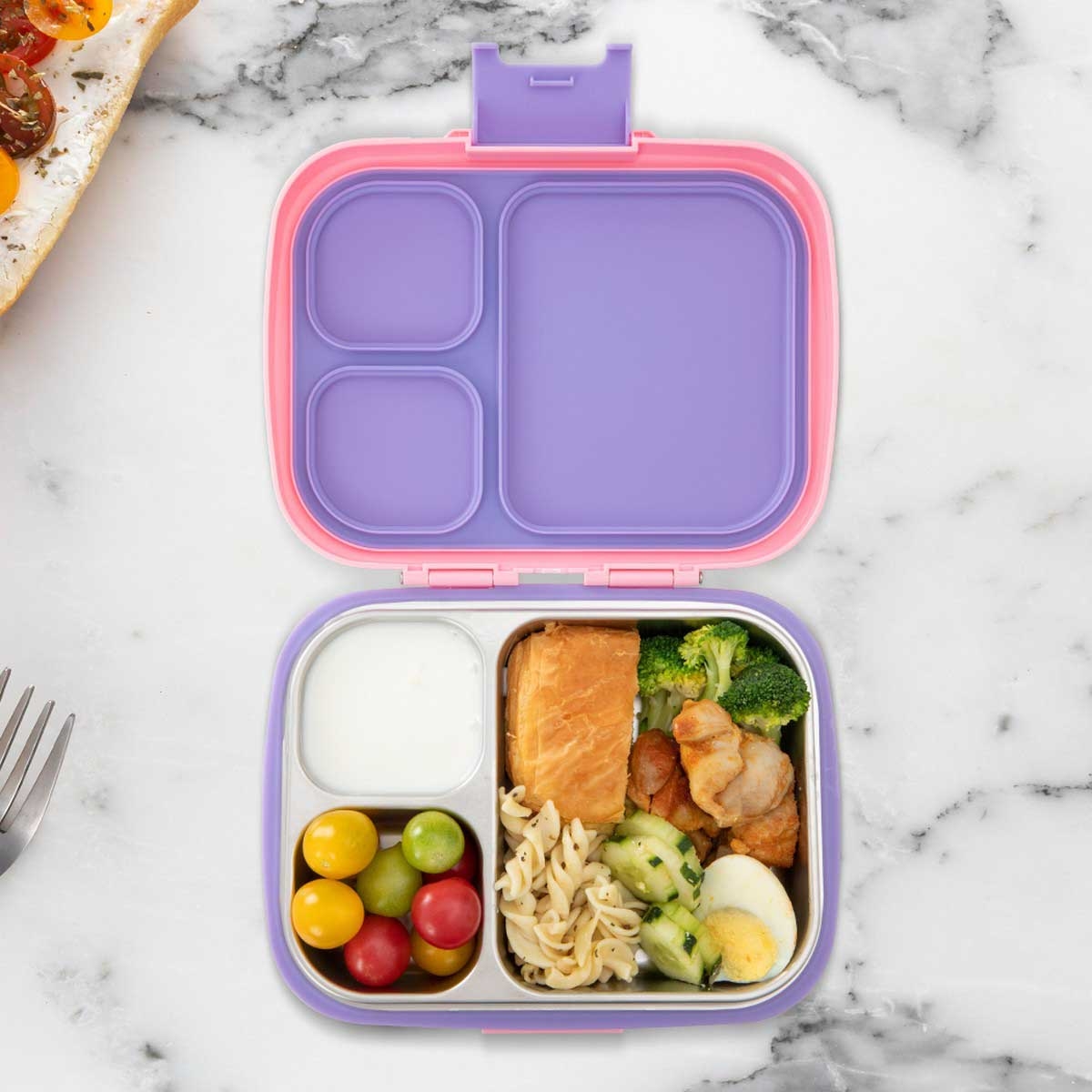 Eazy Kids 710ml Premium Stainless Steel Lunch Box