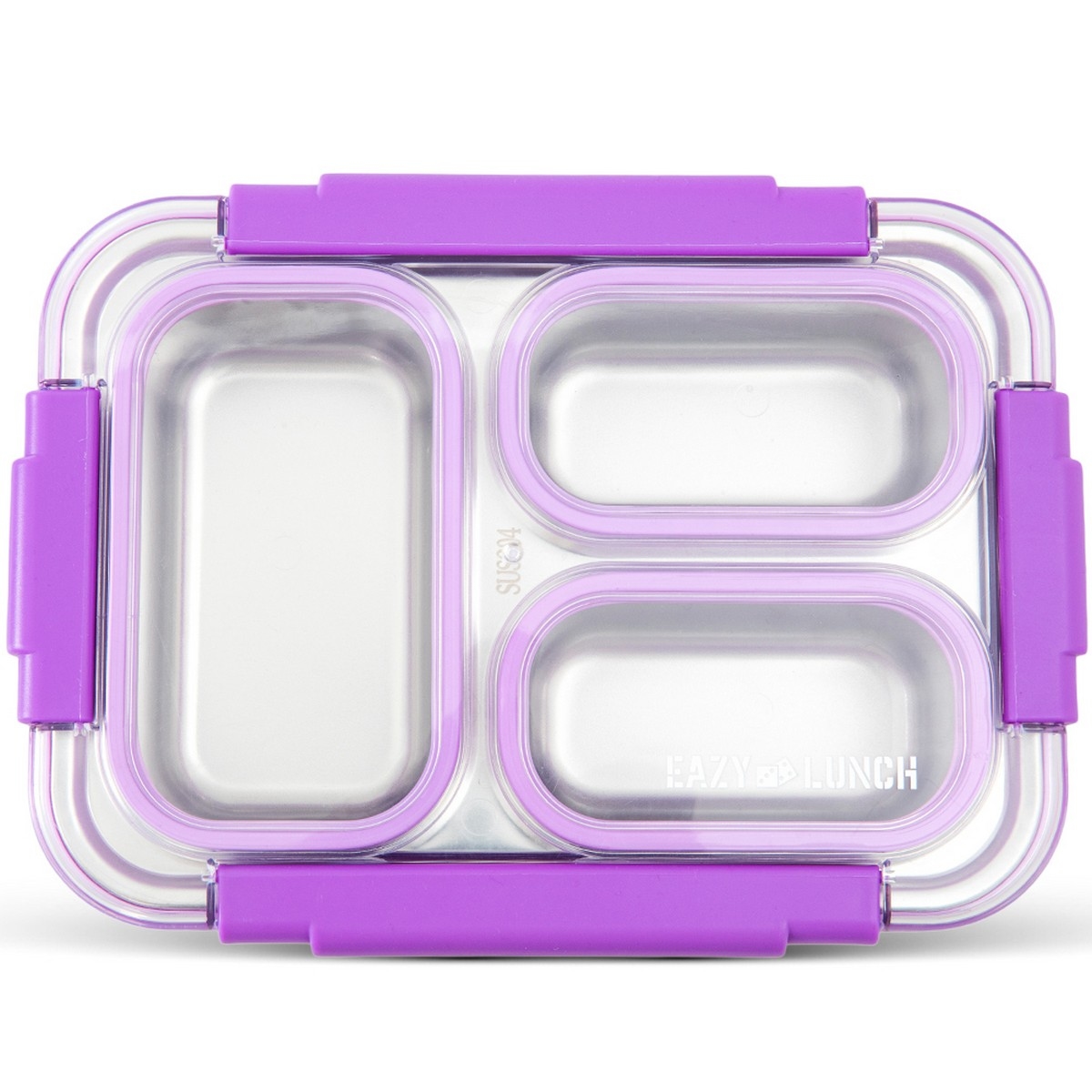 Eazy Kids 710ml Stainless Steel Bento Lunch Box
