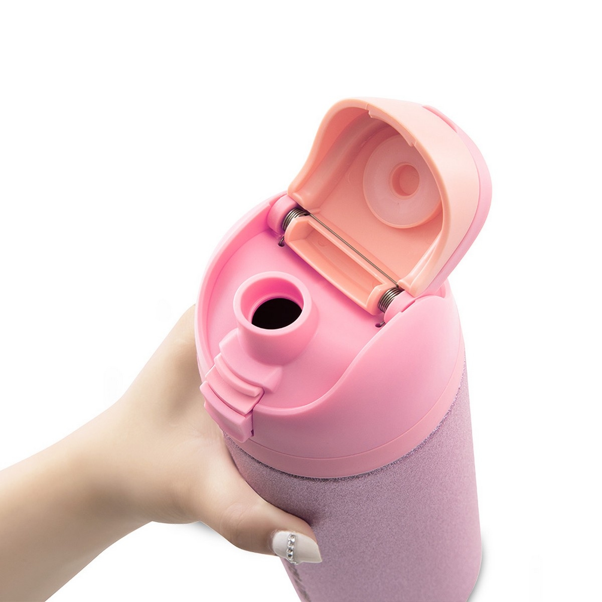 Eazy Kids 720ml Glitter Stainless Steel Water Bottle