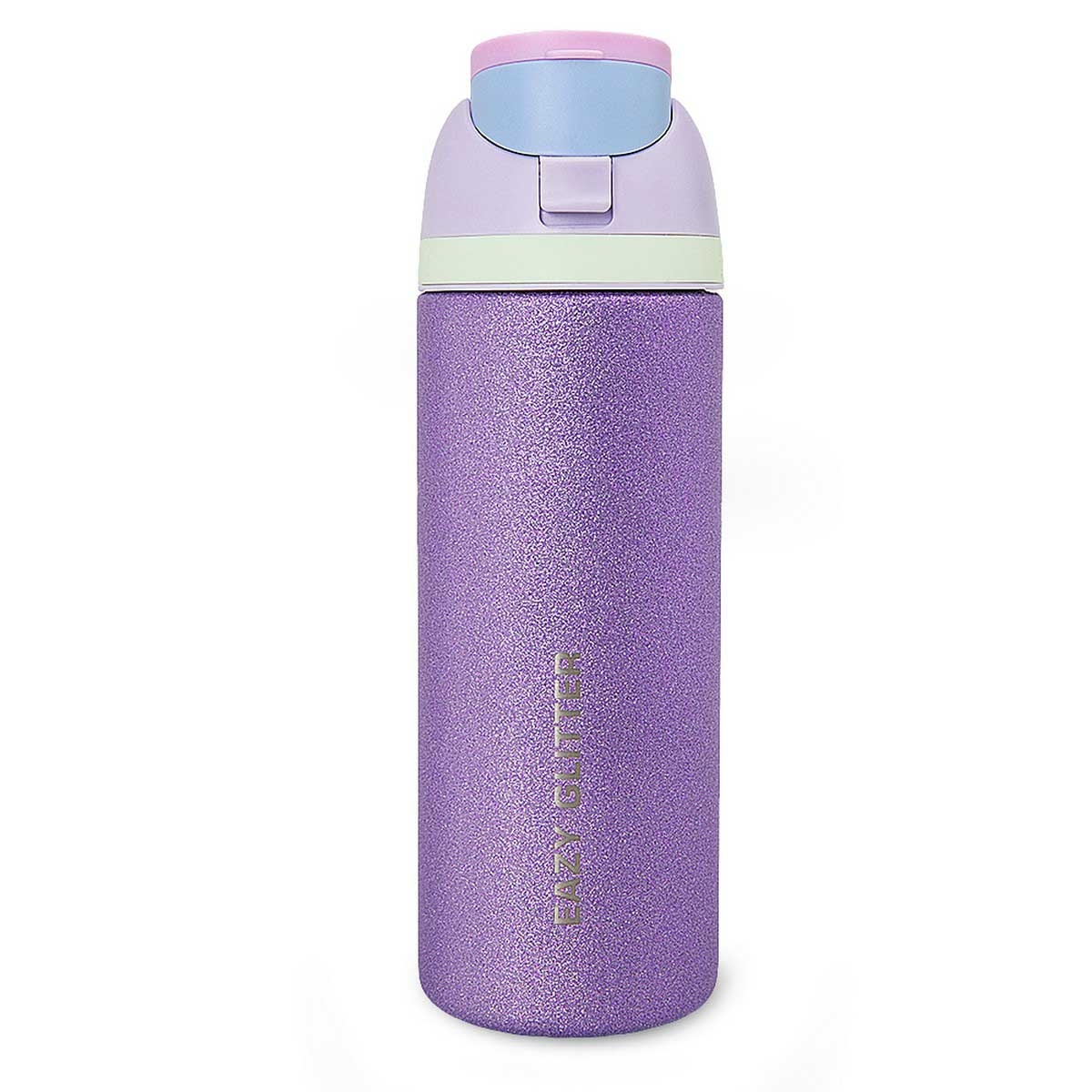 Eazy Kids 720ml Glitter Stainless Steel Water Bottle