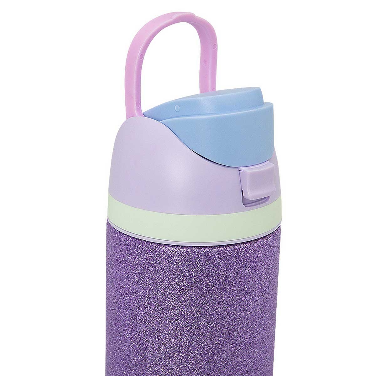 Eazy Kids 720ml Glitter Stainless Steel Water Bottle
