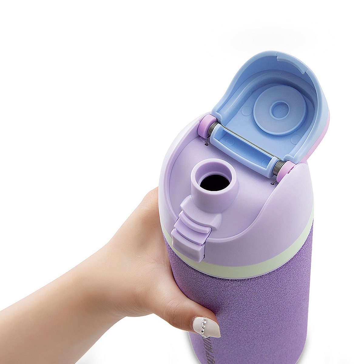 Eazy Kids 720ml Glitter Stainless Steel Water Bottle
