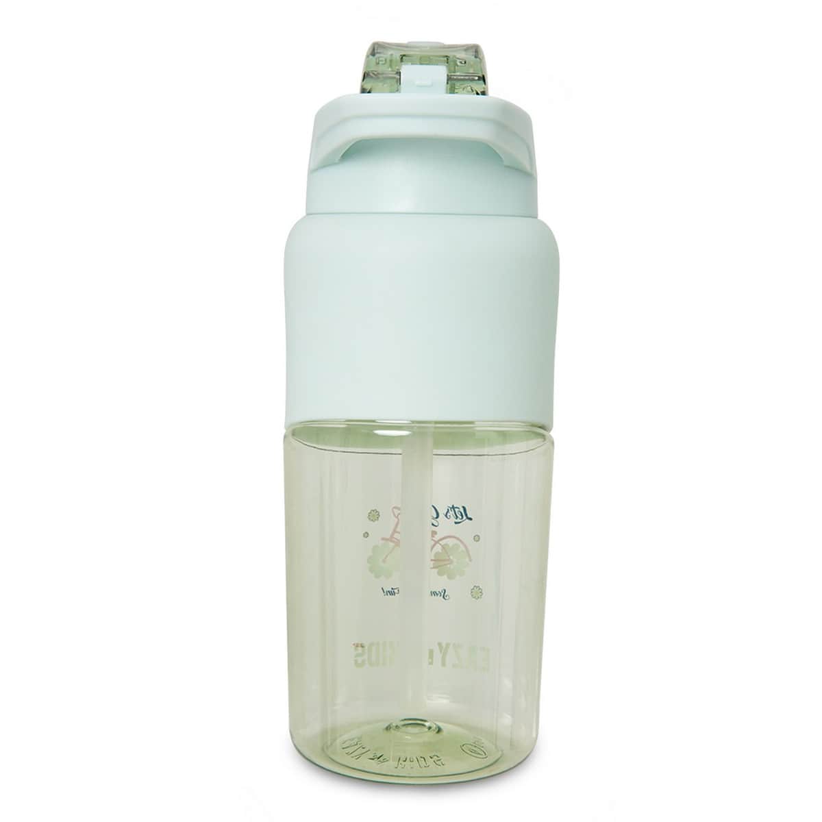 Eazy Kids 750ml Bicycle Mint Flip Top Water Bottle