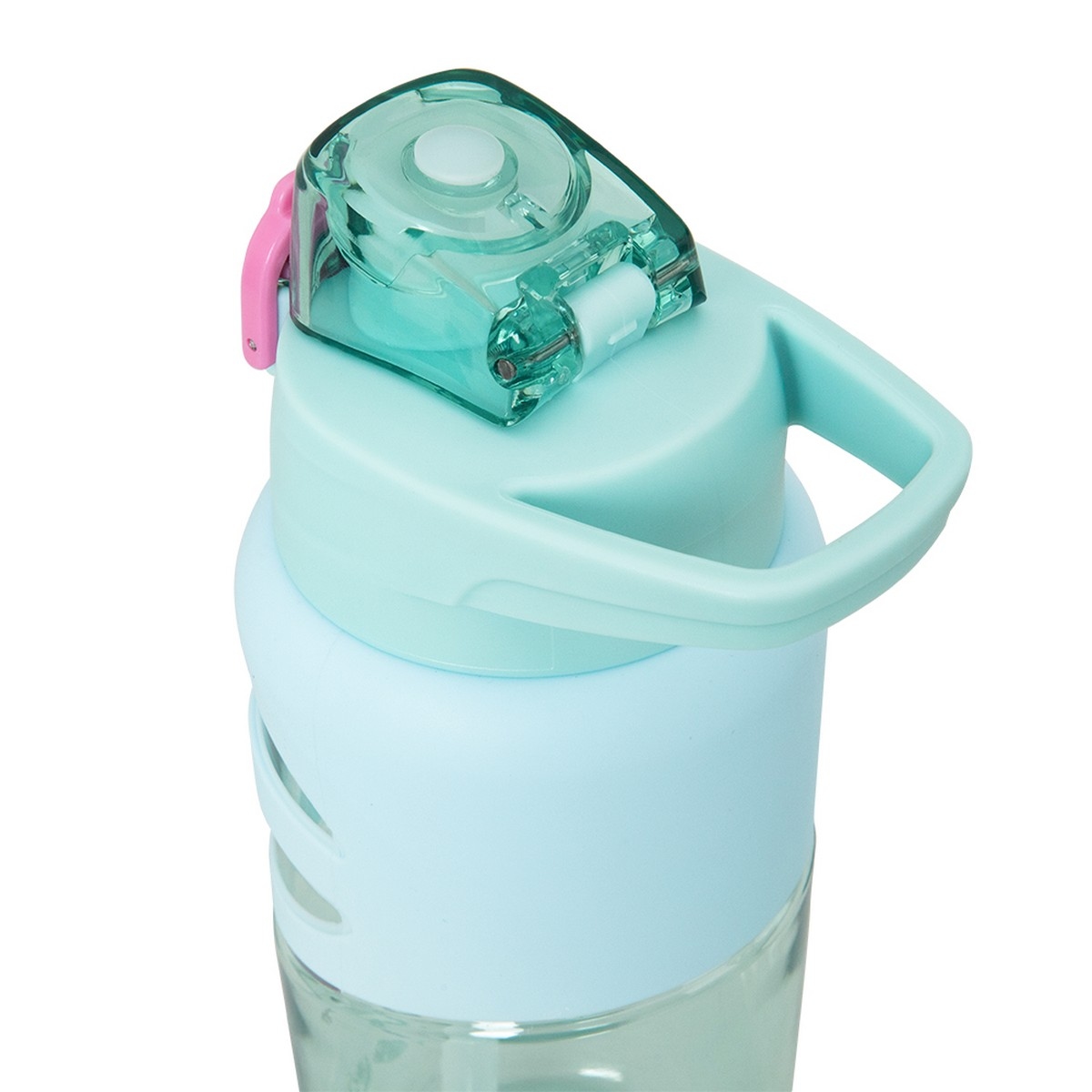 Eazy Kids 750ml Flamingo Aqua Flip Top Water Bottle
