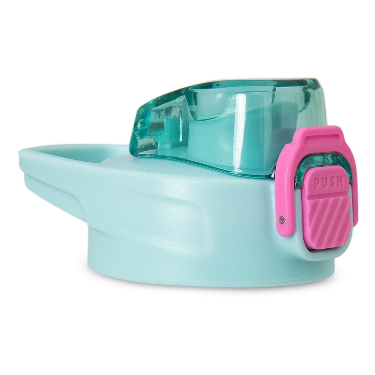 Eazy Kids 750ml Flamingo Aqua Flip Top Water Bottle