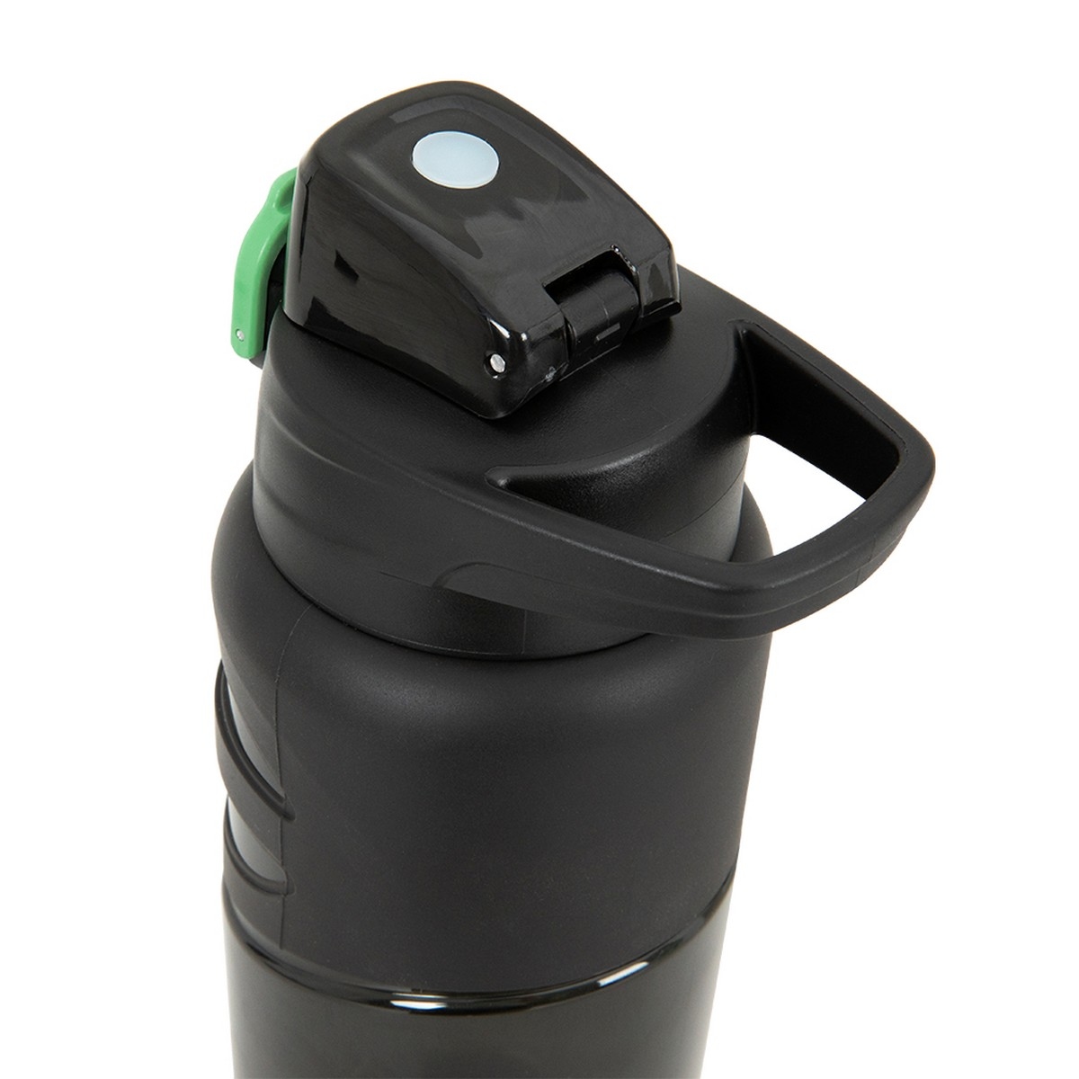 Eazy Kids 750ml Gamer Black Flip Top Water Bottle