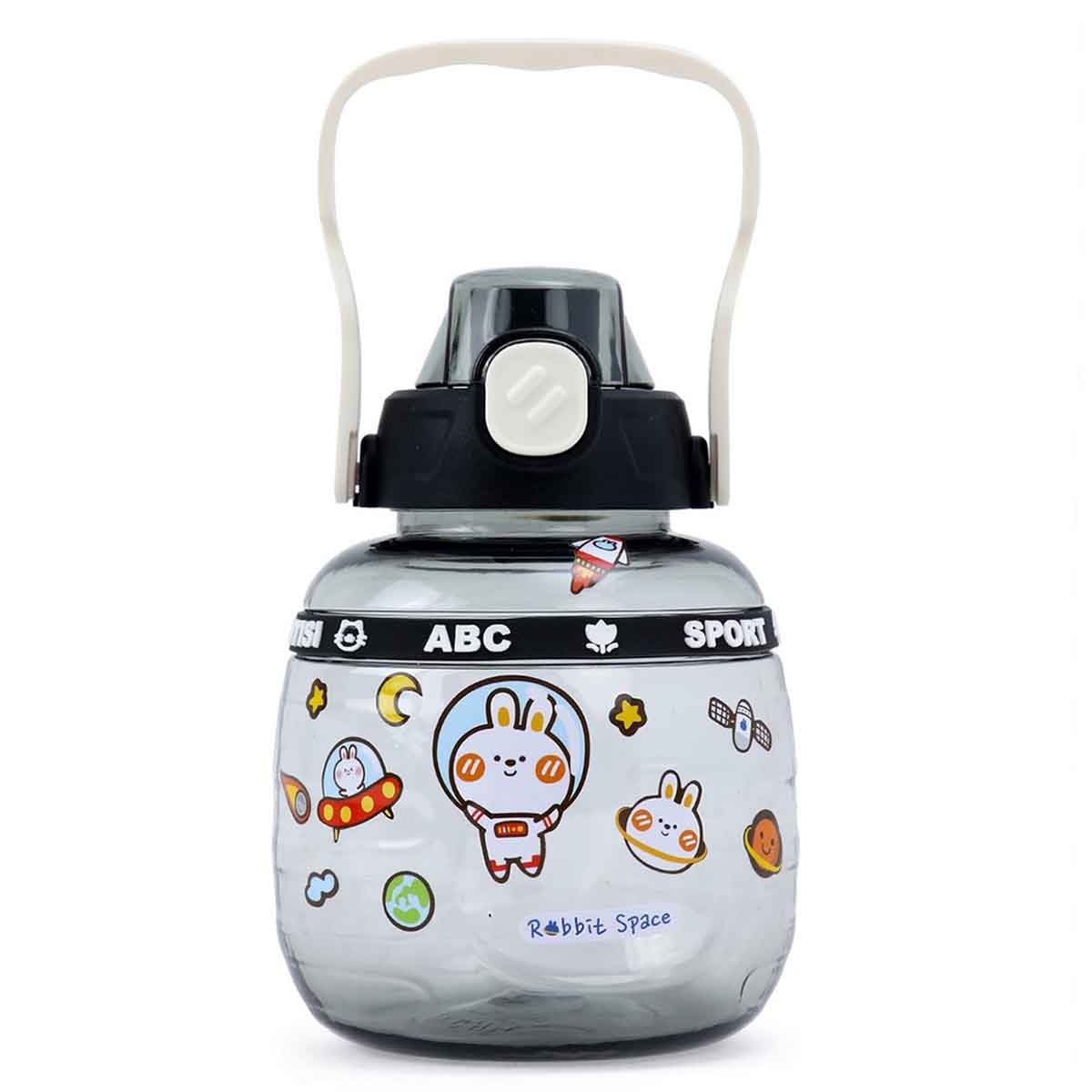 إيزي كيدز زجاجة ماء 800 مل أسود للجنسين، 3-4 سنوات