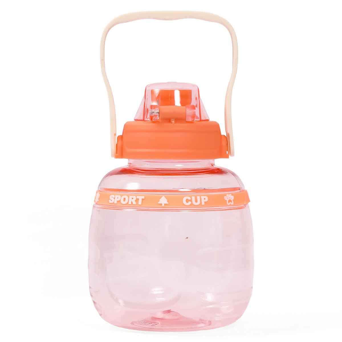 Eazy Kids 800ml Orange Water Bottle Unisex, 3-4 Years