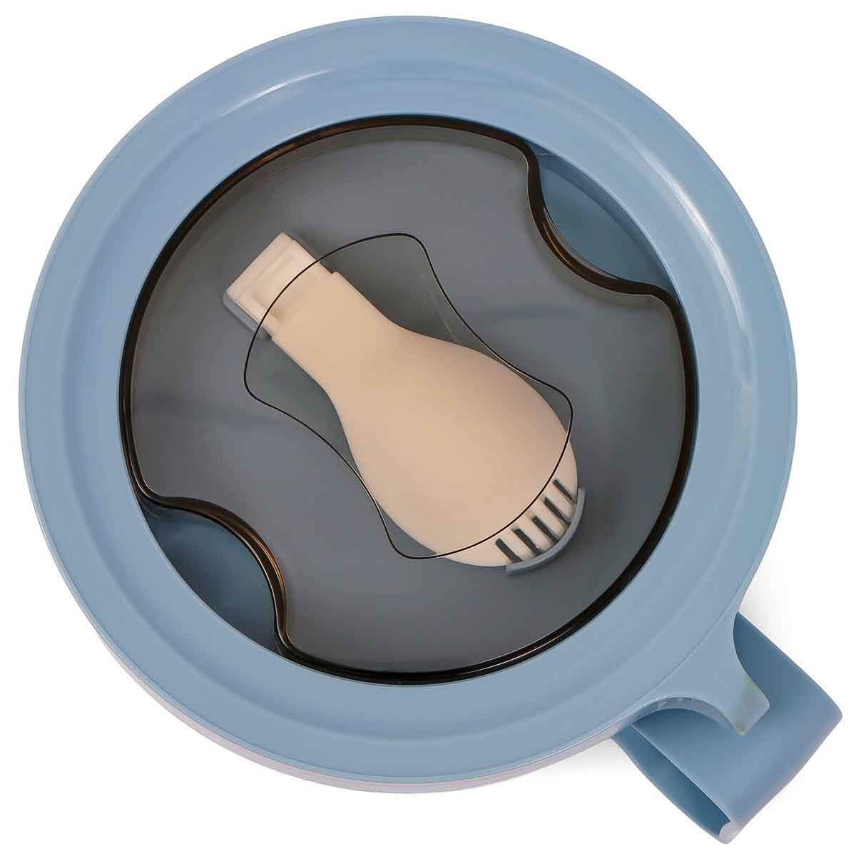 Eazy Kids 850ml Blue Lunch Box Unisex, 3-4 Years