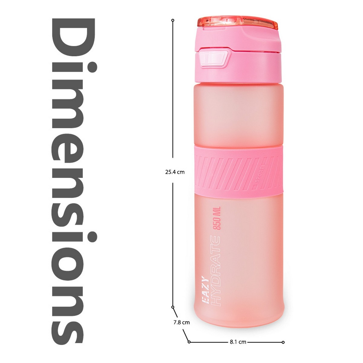Eazy Kids 850ml Tritan Water Bottle